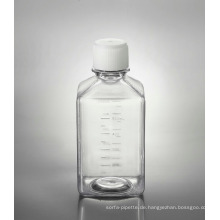 Plastik Verbrauchbare sterile Medien Flaschen